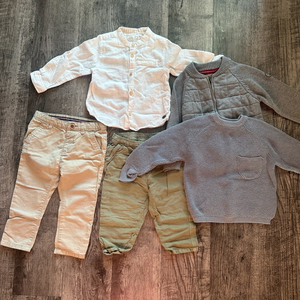 Zara baby boy bundle clothes